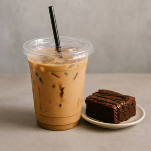 Cold Coffee Brownie Frappe