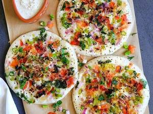 Chilli Garlic Uttapam