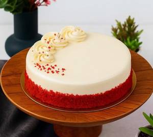 Eggless Red Velvet Cream Cheese Cake (650g)