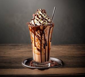 Beligian chocolate thickshake