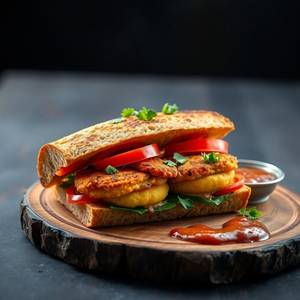 Schezwan Aloo Tikki