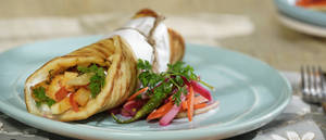 Single Egg Paneer Roll