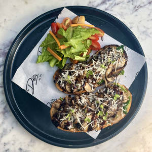 Double Mushroom Toast