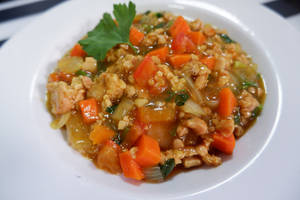 Prawns Kouy Taew Gai Sub 