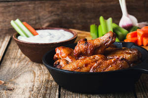Charcoal Grilled Chicken Wings (6pcs)