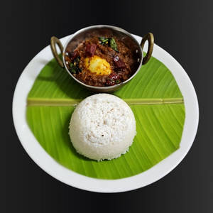 Single Egg Roast With 1 Puttu