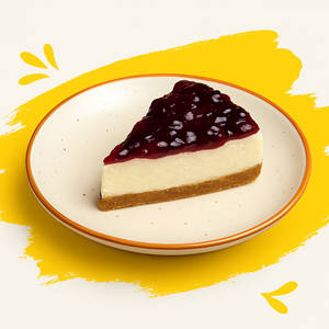 Blueberry Cheesecake Slice