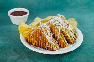 Veg Cheese Grill Sandwich