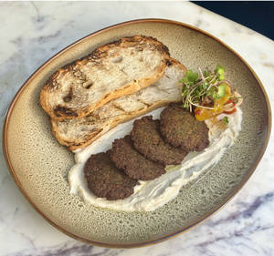 Chickpea, Lentil Falafel