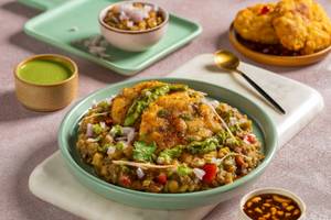 Aloo Tikki With Mutter (2pcs.)