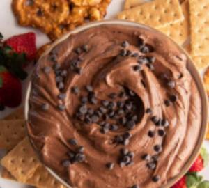 Choco brownie dip