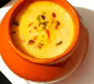 Kesar matka kulfi