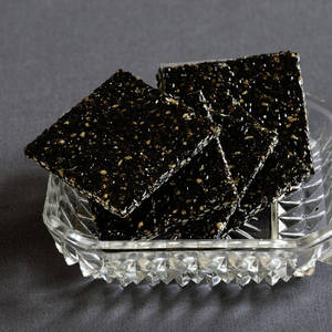 Ultra Thin Black Sesame Seeds Chikki [250 grams]