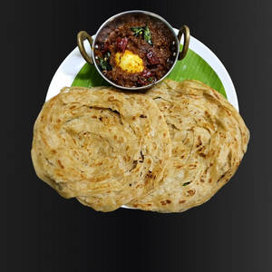 Single Egg Roast With 2 Wheat Porotta