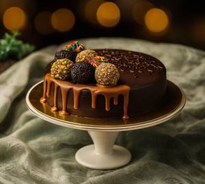 Eggless Exotic Chocolate Truffle Cake 500 Gm