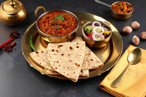 Dili Ke Rajma Paratha Meal Combo