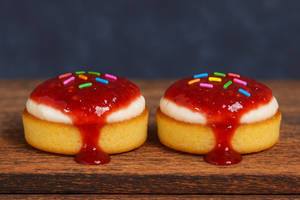 Strawberry Cheese Pancake