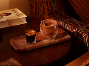 Dark Chocolate Sea Salt Affogato