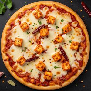 Cheesy Paneer Pizza