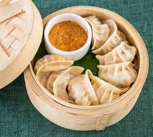 Veg Steamed Momo[8Pc]