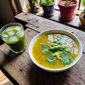 1 Lemon Coriander Soup + 1 Masala Chaas                  