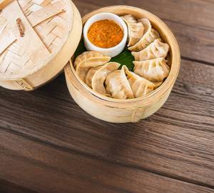 Veg Steamed Momo[6Pc]