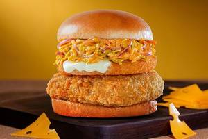Cheese Blast Crispy Chicken Burger