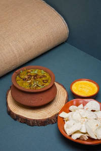 Dal Palak Khichdi