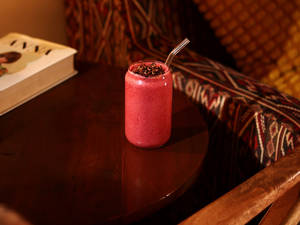 Raspberry-collagen Smoothie