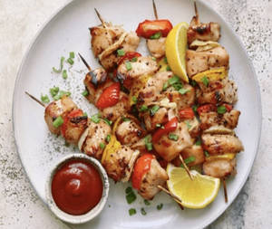 Peri Peri Chicken Skewers