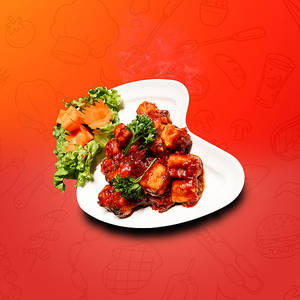 Hot Paneer Garlic Dry