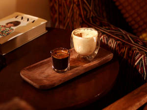 Salted Caramel Affogato