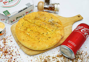 Combo Of Garlic Bread Sticks, Dips & Coke