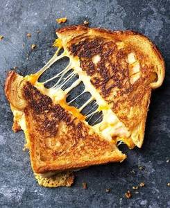 Classic cheese toasted sandwich