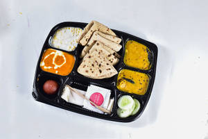 Jain Thali (no Onion No Garlic Preparition)