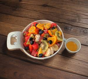 Seasonal Fruit Bowl With Lime Honey Dressing (350Gm)