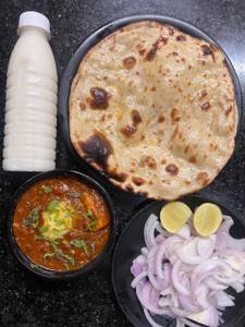 Paneer Butter Masala +2 Roti + Buttermilk