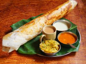Cheese Schezwan Masala Dosa
