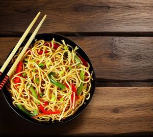 Veg schezwan noodles