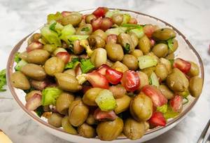 Protein Rich Peanut Salad (Energy 180kcal Protein: 16g)