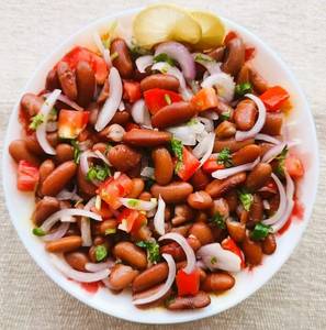 Protein Rich Rajma Salad Bowl (Energy 250kcal Protein: 14g)