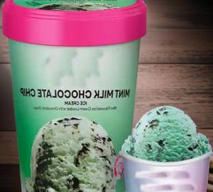 Mint Milk Chocolate Chips Ice Cream (Single Scoop)(118Ml)
