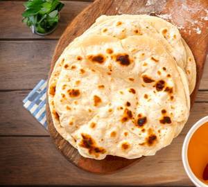 Faryali Tava Roti with Desi ghee