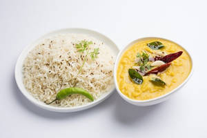 Ghee Rice With Dal Fry