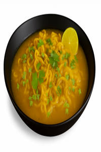 Lemon Coriander Soupy Maggi