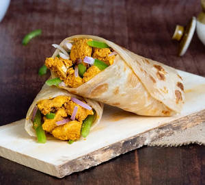 Chicken Tikka Rolf (with Rumali)