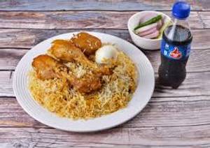 Chicken  Biryani And  Fish Gravy