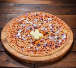 Aloo Pyaz Paratha 2  with Pickle