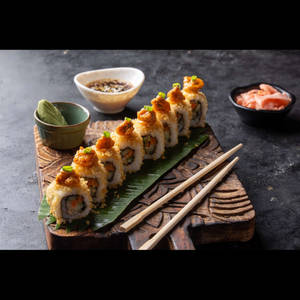 Crunchy Mushrooms Sushi