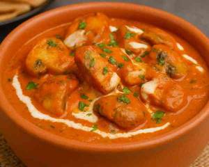 Butter Mushroom Masala